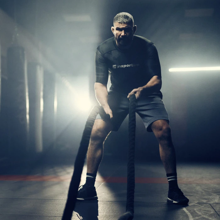 Канат для фитнеса inSPORTline WaveRope 38 mm - 9 m