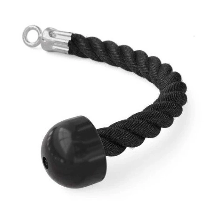 Канатный хват одинарный для тяг для мышц трицепса 70см K-Sport UW10