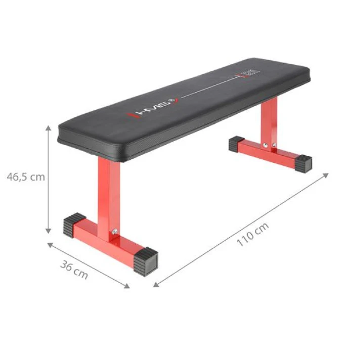 Скамья прямая тренировочная HMS L1211