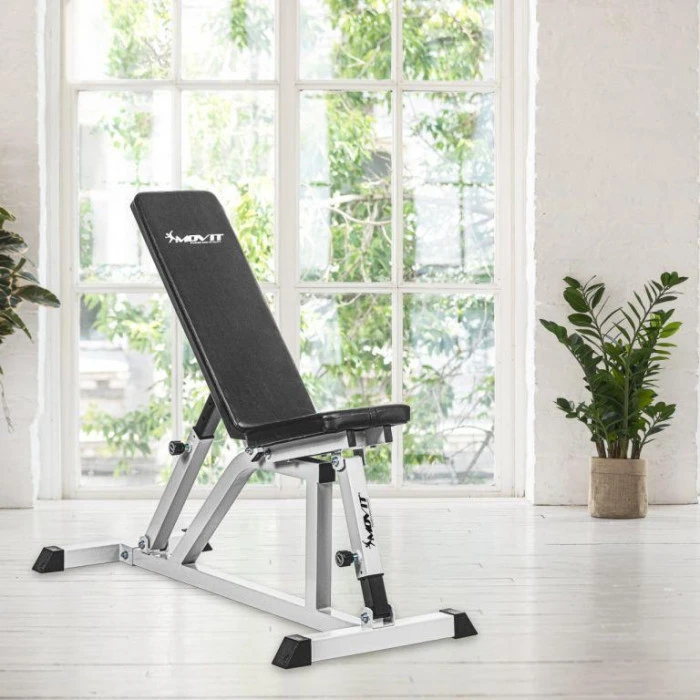 Тренажерная лава Movit, 120 х 115 см, белая