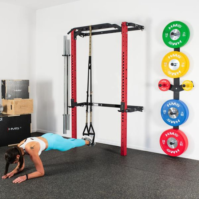 Настенная стойка для дома HMS KLT23 красная