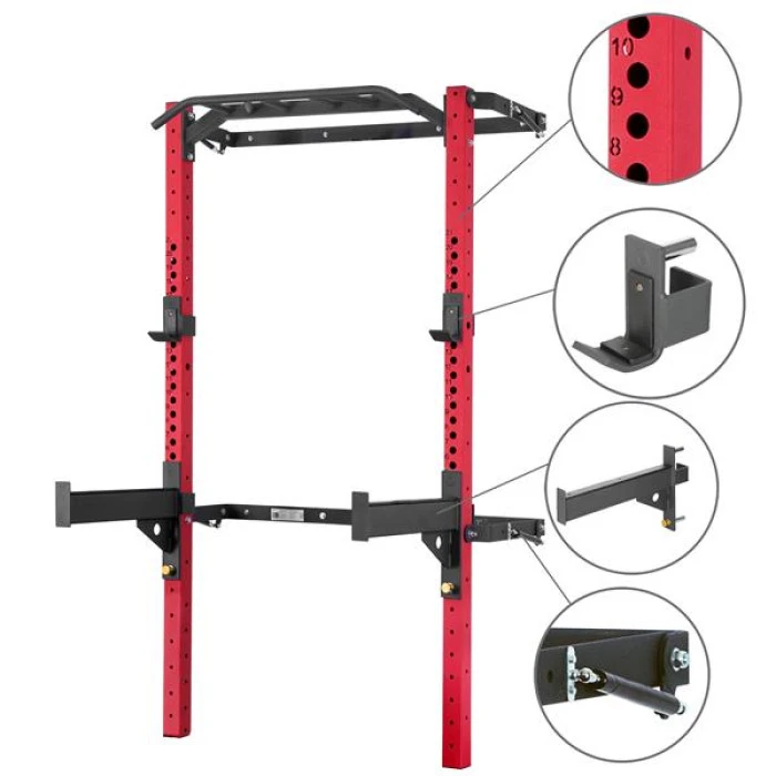 Настенная стойка для дома HMS KLT23 красная