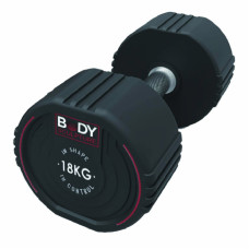 Гантель стальная Body Sculpture TPU BW 133, 18 кг