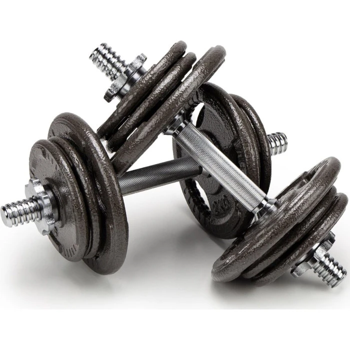 Гантели разборные чугунные Abarqs HKS-20, 2 х 10 кг.