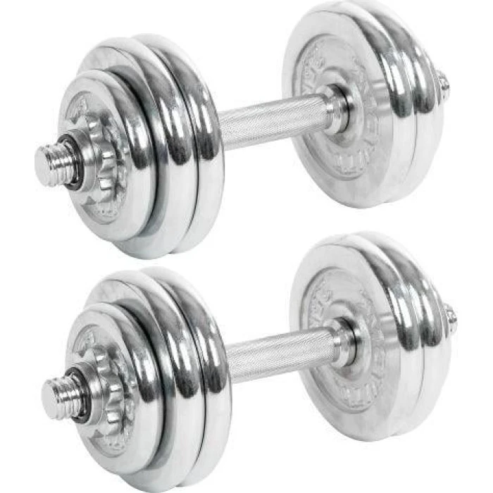 Гантели Movit M09509 хром 2 x 15 кг