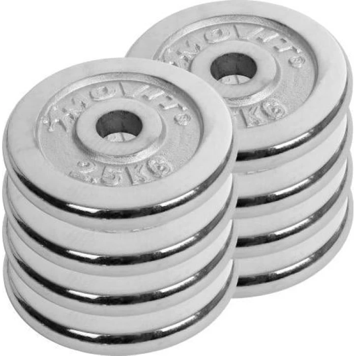 Гантели Movit M09509 хром 2 x 15 кг