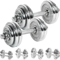 Гантели Artificial Mind & Movement M33170 хром 2 х 25 кг