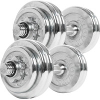 Гантели Artificial Mind & Movement M33170 хром 2 х 25 кг