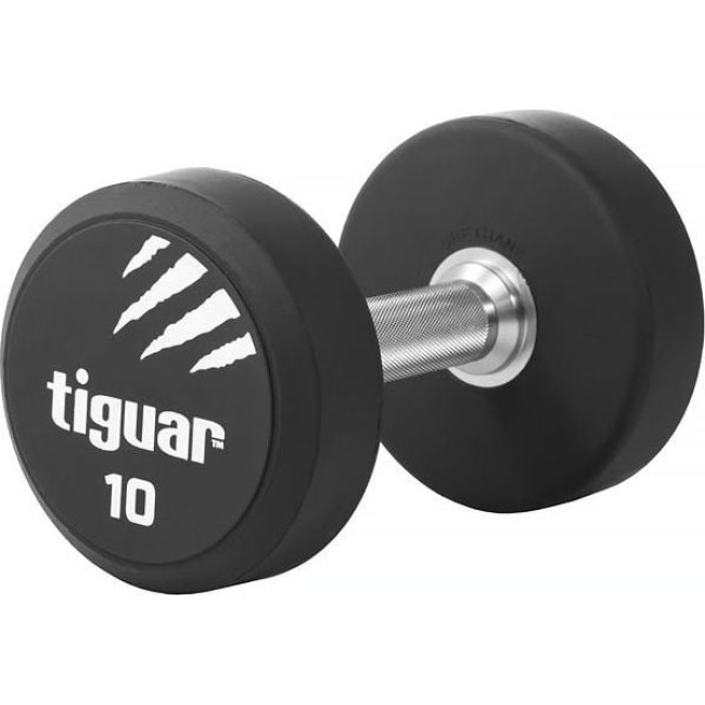 Гантель Tiguar прорезиненная 1 х 10 кг.