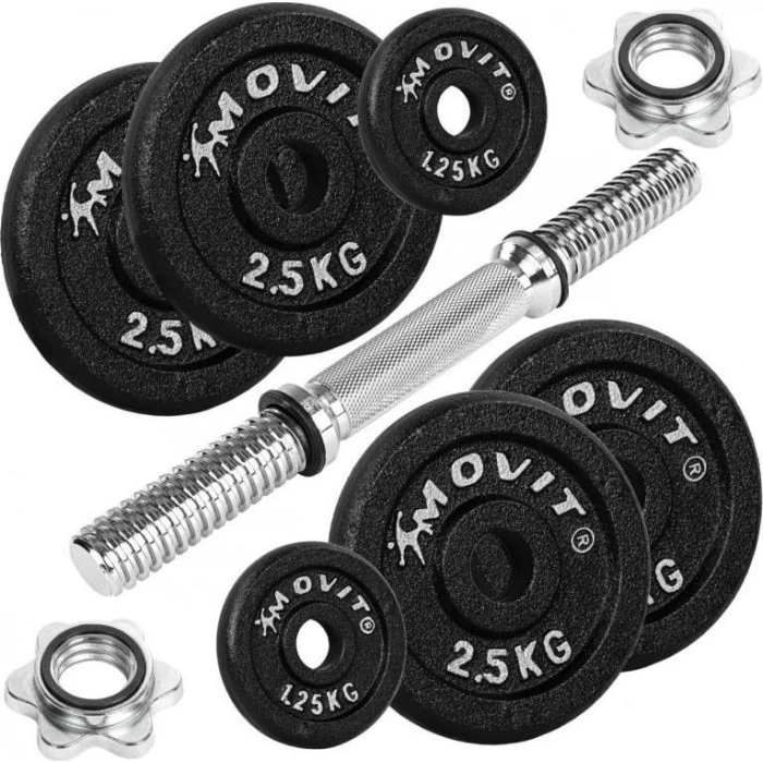 Гантель Movit чугун 1 х 15 кг