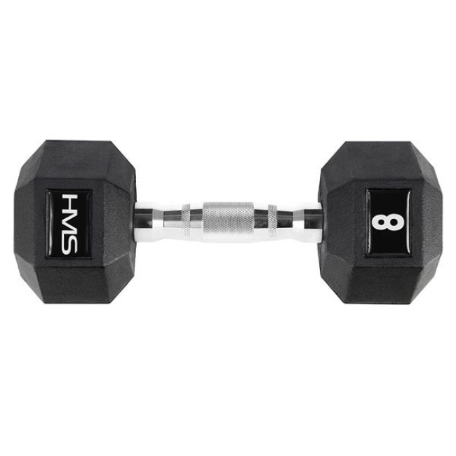 Гантель шестигранна HMS HEX PRO, 8 кг