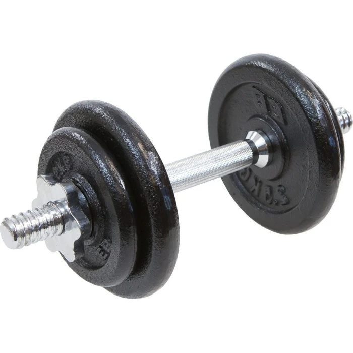 Гантель разборная чугунная Eb Fit 1 х 10 кг