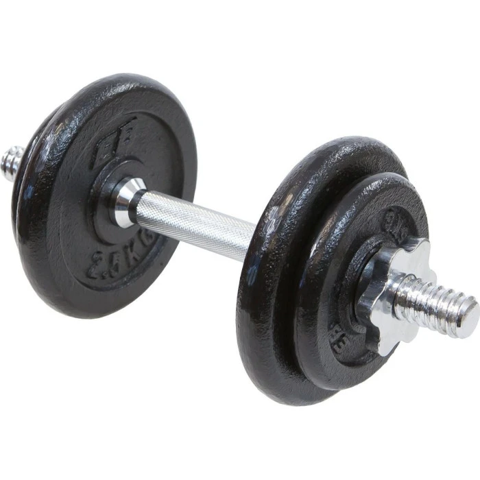 Гантель разборная чугунная Eb Fit 1 х 10 кг