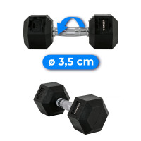 Гантель шестигранный THUNDER 10 кг