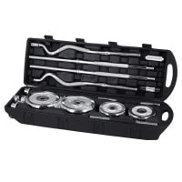 Гантелі розбірні в кейсі HMS STC55, 55 кг