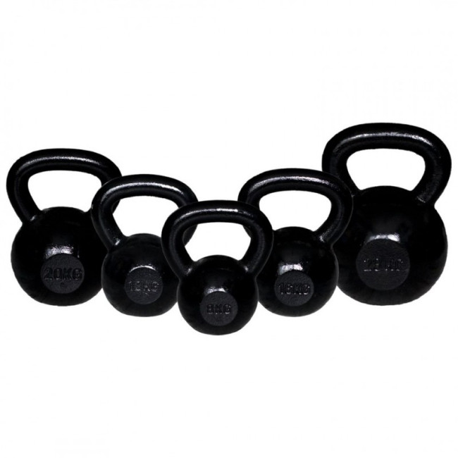Гиря чугунная SPARTAN Kettle Ball, 24 кг
