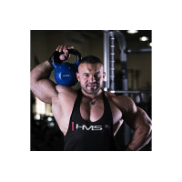 Гиря чугунная HMS KNV 20 кг, синяя