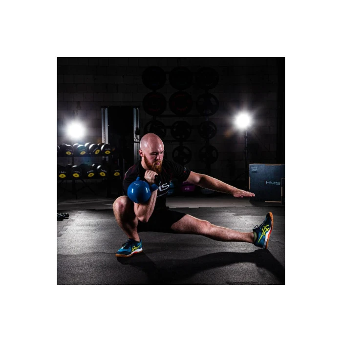 Гиря чугунная HMS KNV 20 кг, синяя