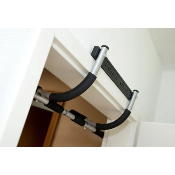 Многофункциональная штанга MOVIT для подтягиваний, серебристая