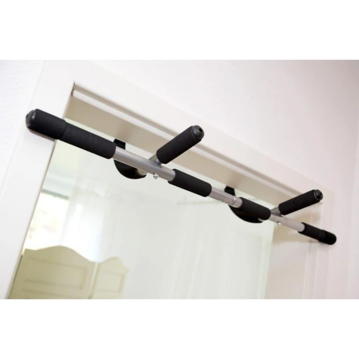 Многофункциональная штанга MOVIT для подтягиваний, серебристая