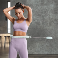 Хула-хуп з магнітами та вагою inSPORTline Weight Hoop Lite 69-135 см