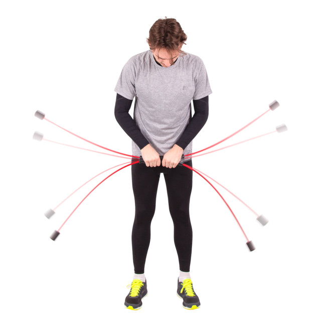 Вибрационная планка для упражнений и аэробики inSPORTline Flexi Bar Easy