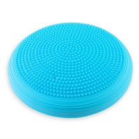Балансировочная подушка сенсорная 33 см NS-958 голубая