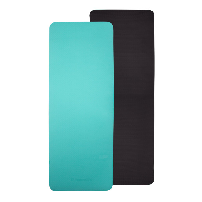 Коврик для фитнеса inSPORTline Doble 173x61x0,6 cm - мятно-черный