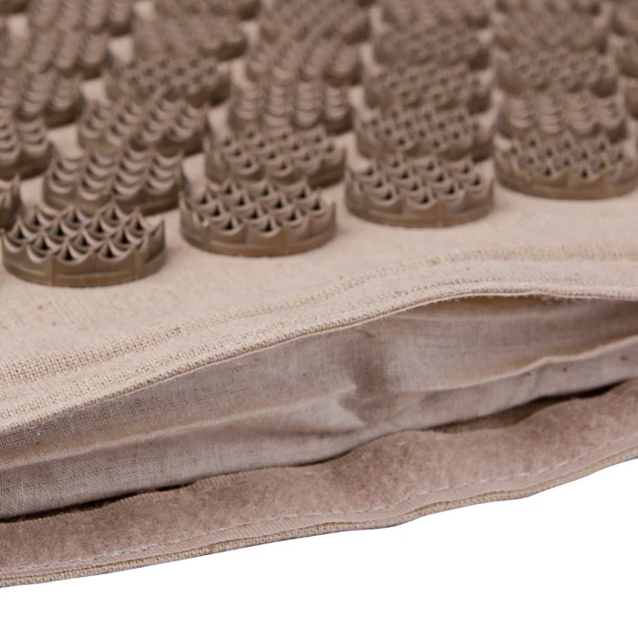 Точечный коврик из кокосовых волокон inSPORTline AKU-2000 72x44x2cm - Beige