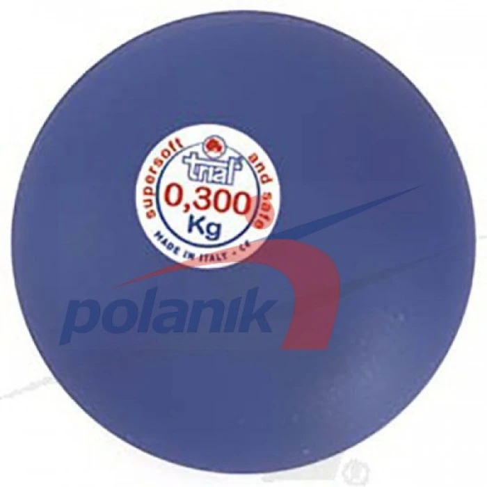 Мяч резиновый TRIAL super soft синий