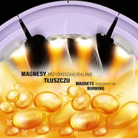 Обруч магнитный с весом + счетчик HMS HHM13 фиолетовый