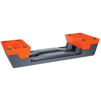 Степ-платформа HMS Step AS007 - серо-оранжевая