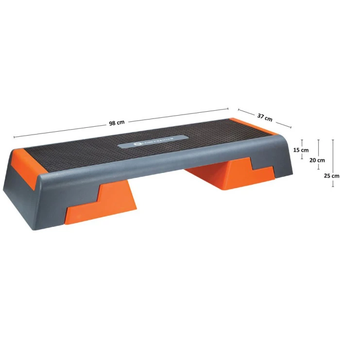 Степ-платформа HMS Step AS007 - сіро-помаранчева