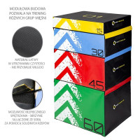 Набір пліометричних боксів HMS PREMIUM PYBS01