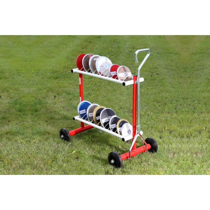 Стеллаж для дисков на колесах Polanik DR-26-W