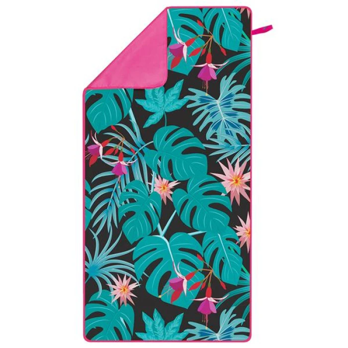 Полотенце из микрофибры 160х80 см NILS NCR14 LEAVES