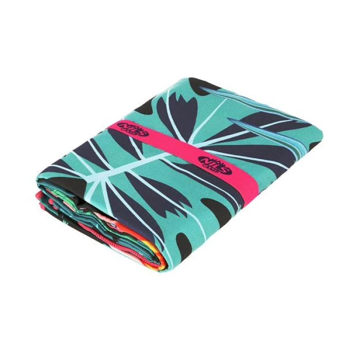 Полотенце из микрофибры 160х80 см NILS NCR14 LEAVES