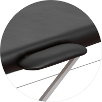 Массажный стол Premium Alu черный