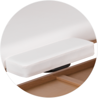 Массажный стол SPA MOV Plus MAX! HOT! белый