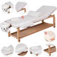 Массажный стол SPA MOV Plus MAX! HOT! белый