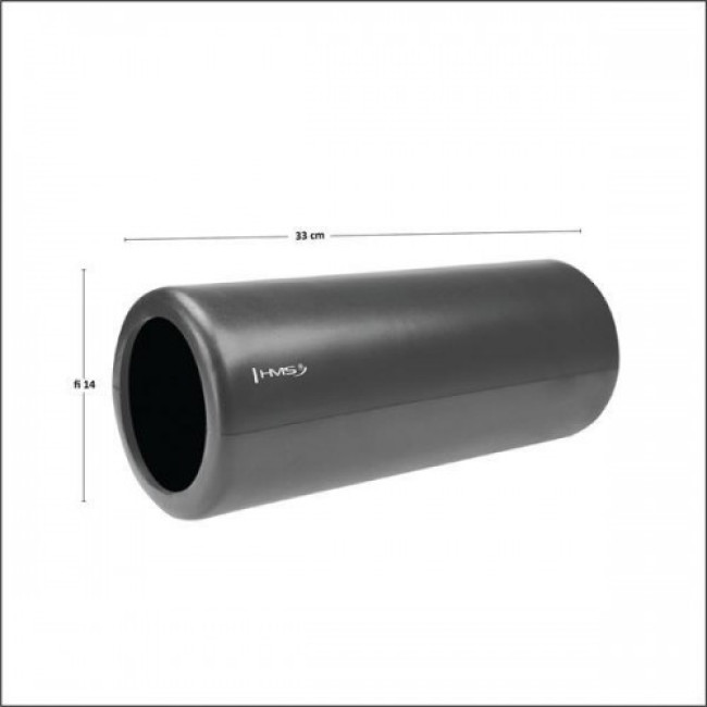 Ролик для фитнеса FS111 33CM HMS – графитово-черный
