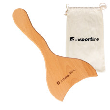 Антицеллюлитная массажная лопатка inSPORTline Baqshee 200 коричневый