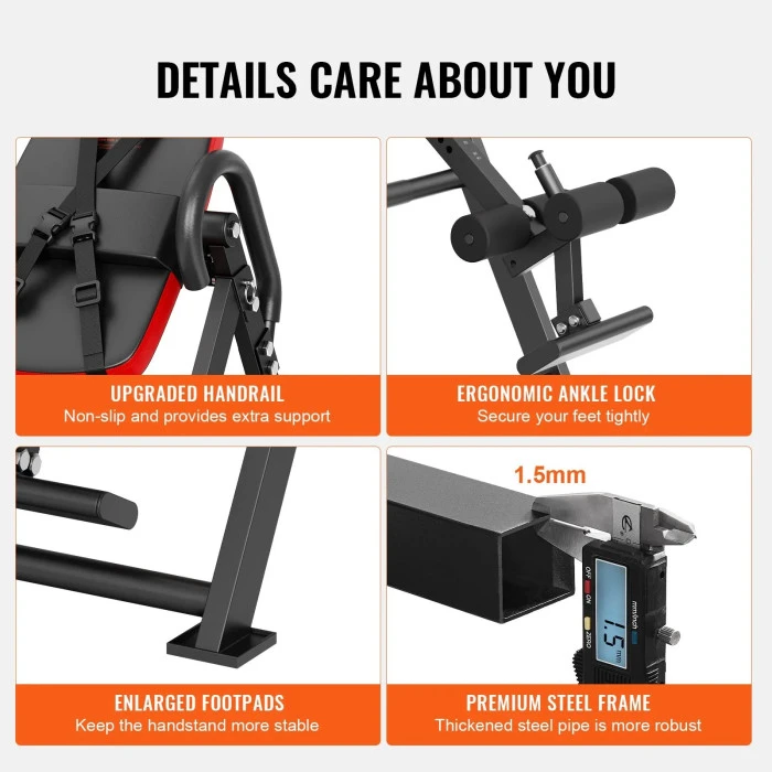 Инверсионный стол VEVOR QD003, черный