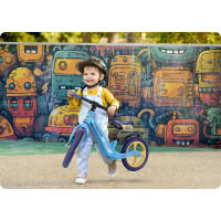 Биговел Ricokids FUNNU голубовато-фиолетовый