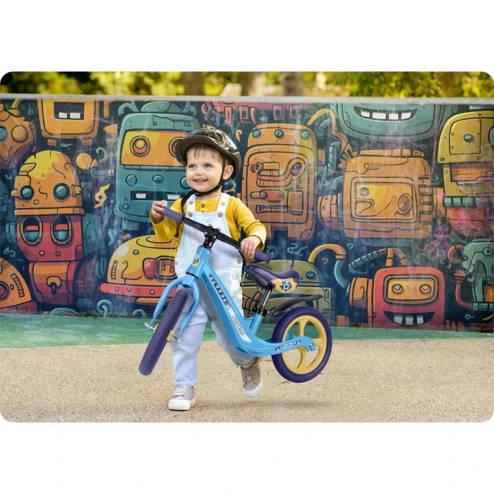 Биговел Ricokids FUNNU голубовато-фиолетовый