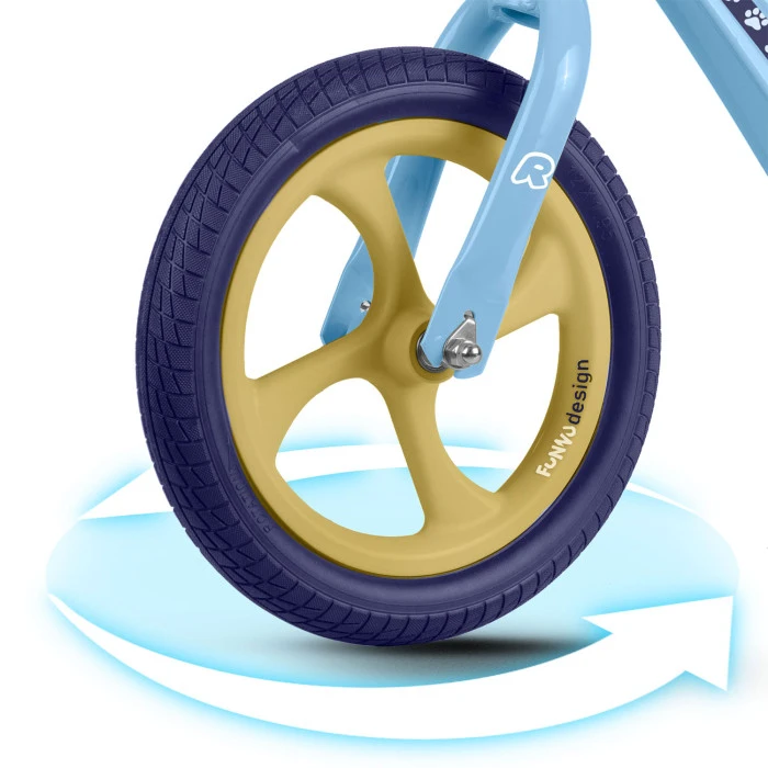 Биговел Ricokids FUNNU голубовато-фиолетовый