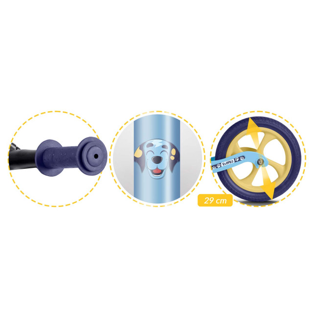 Біговел Ricokids FUNNU блакитно-фіолетовий