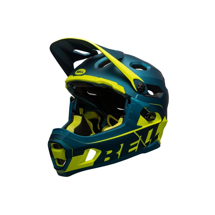 Шолом BELL SUPER DH MPS SPHERICAL full face M(55-59cm) голубий