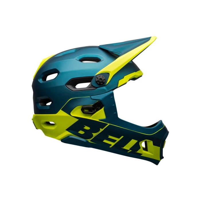 Шолом BELL SUPER DH MPS SPHERICAL full face M(55-59cm) голубий