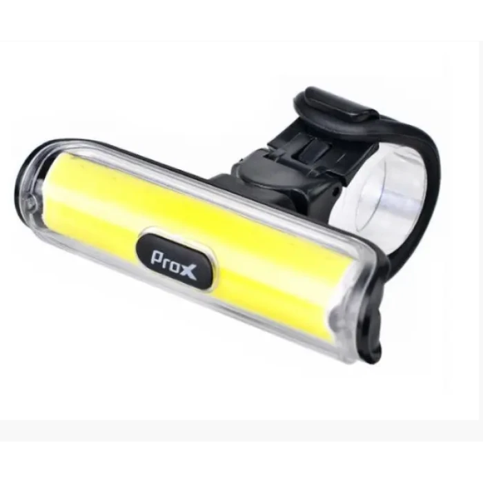 Ліхтар передній /акумулятор/ PROX ZETACOB LED 100Lm, 500mAh USB